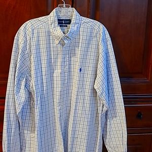 Men's Ralph Lauren gorgerous long sleeve shirt LOVE the colors!